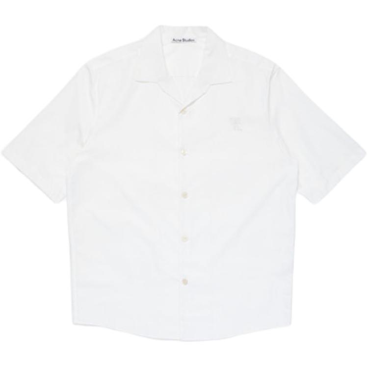 Короткий рукав, рубашка на пуговицах Acne Studios, белый
Короткий рукав, рубашка на пуговицах Acne Studios, белый