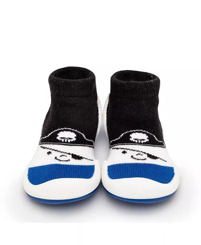 Носки для первой прогулки для мальчика, пиратские - парусина синего цвета Komuello, синий
Носки для первой прогулки для мальчика, пиратские - парусина синего цвета Komuello, синий