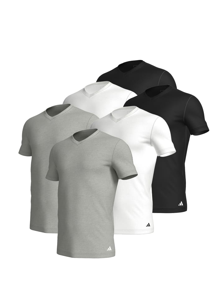 Футболка Basic с V-образным вырезом 6P в цвете Multi adidas
Футболка Basic с V-образным вырезом 6P в цвете Multi adidas