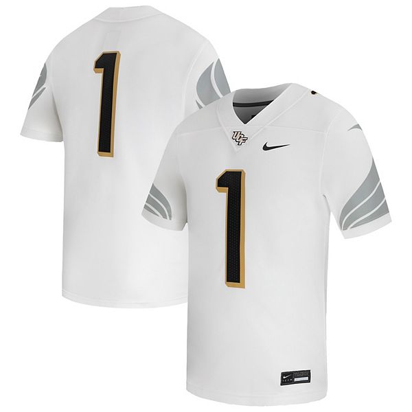 Мужская футболка #1 white ucf knights away game Nike
Мужская футболка #1 white ucf knights away game Nike