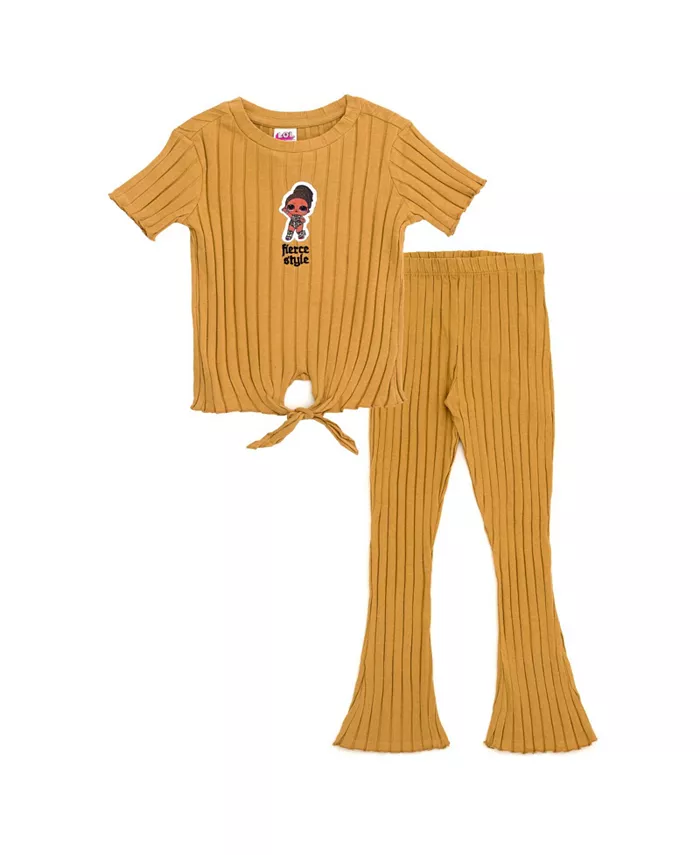 Комплект "Fierce": футболка и расклешенные брюки L.O.L. Surprise!, коричневый
Комплект "Fierce": футболка и расклешенные брюки L.O.L. Surprise!, коричневый