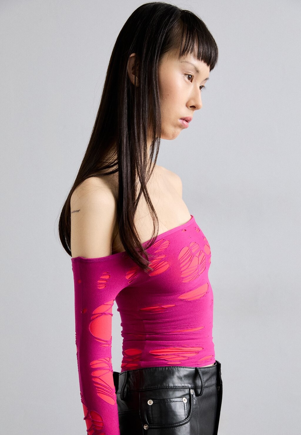 Джемпер LADDERED DOUBLE LAYER OFF SHOULDER Sinead Gorey, розовый
Джемпер LADDERED DOUBLE LAYER OFF SHOULDER Sinead Gorey, розовый