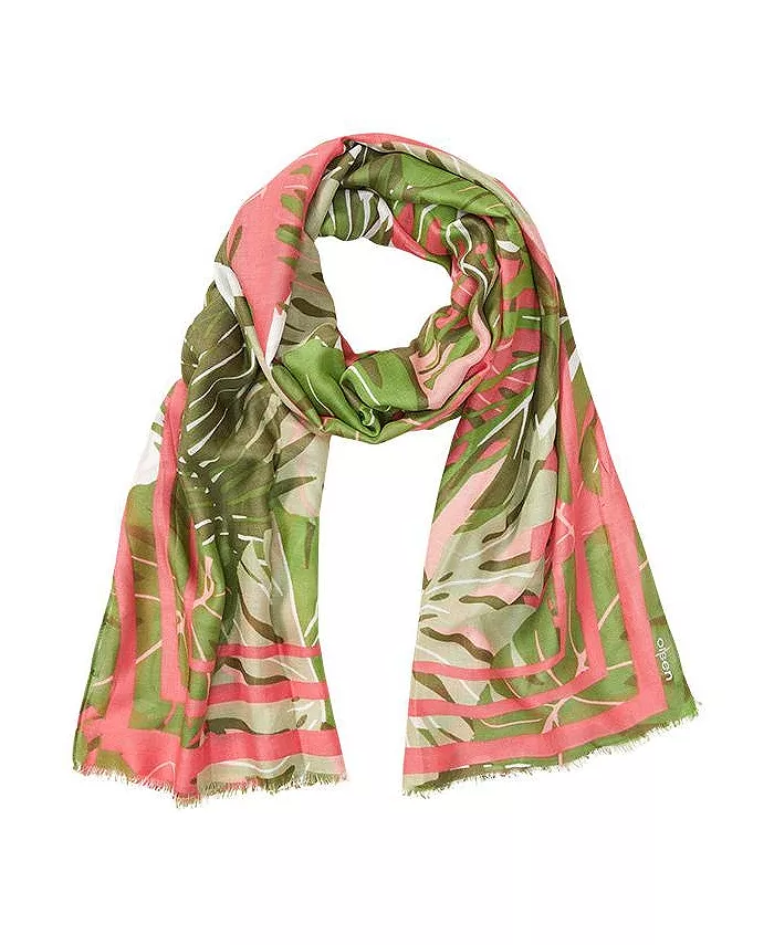 Шарф с принтом "джунгли" Jungle leaf Olsen, зеленый
Шарф с принтом "джунгли" Jungle leaf Olsen, зеленый