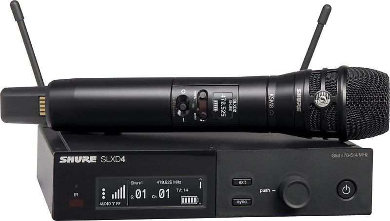 Микрофон Shure SLXD24/K8B-H55
Микрофон Shure SLXD24/K8B-H55