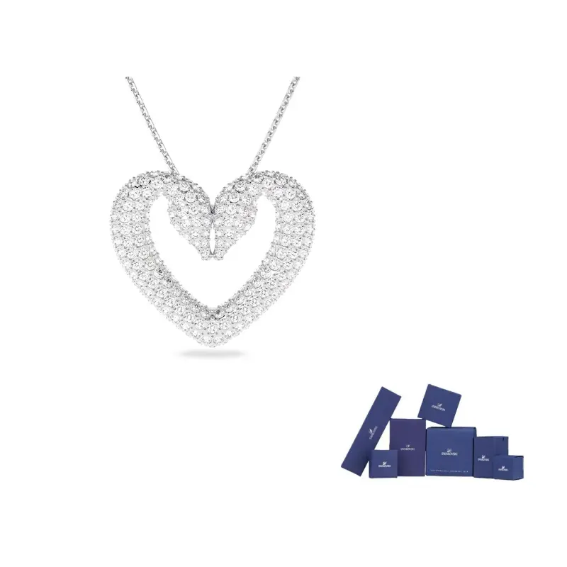 Сублима с родиевым покрытием, искусственное хрустальное ожерелье женское Swarovski
Сублима с родиевым покрытием, искусственное хрустальное ожерелье женское Swarovski