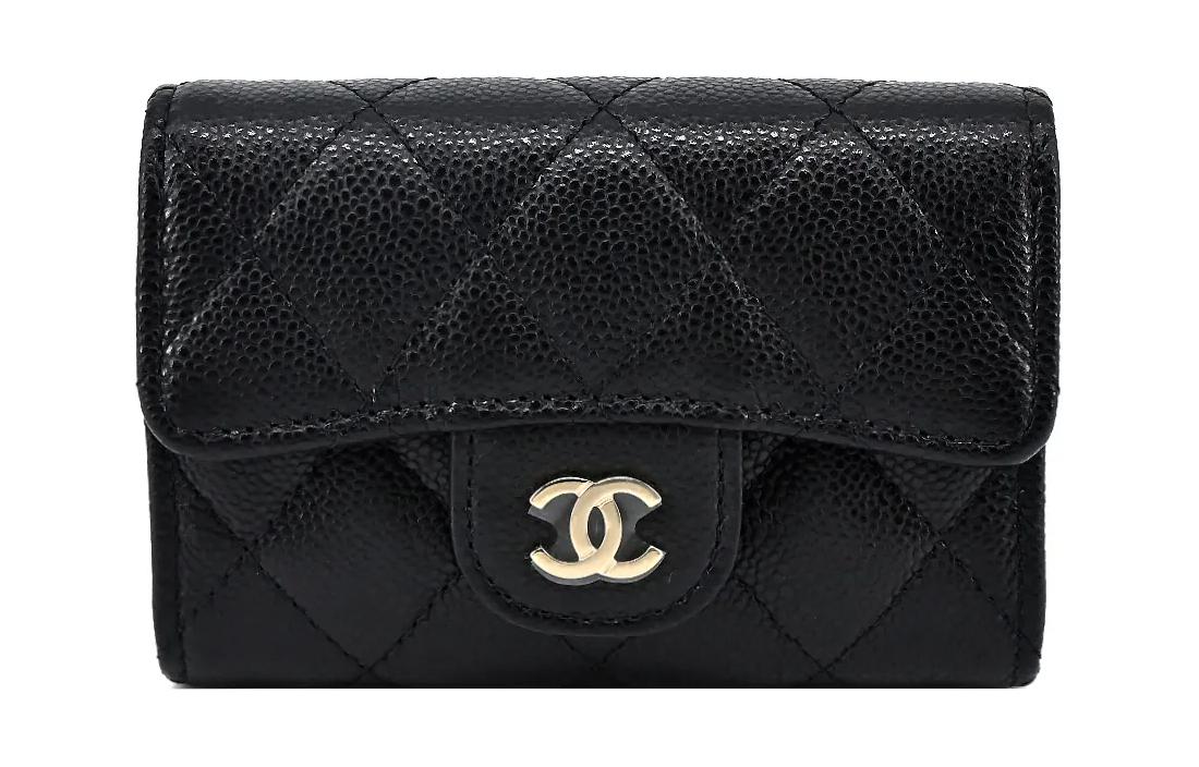 Кошелек для монет из телячьей кожи с брелоком Women's Black CHANEL, Box(Set+Box)
Кошелек для монет из телячьей кожи с брелоком Women's Black CHANEL, Box(Set+Box)
