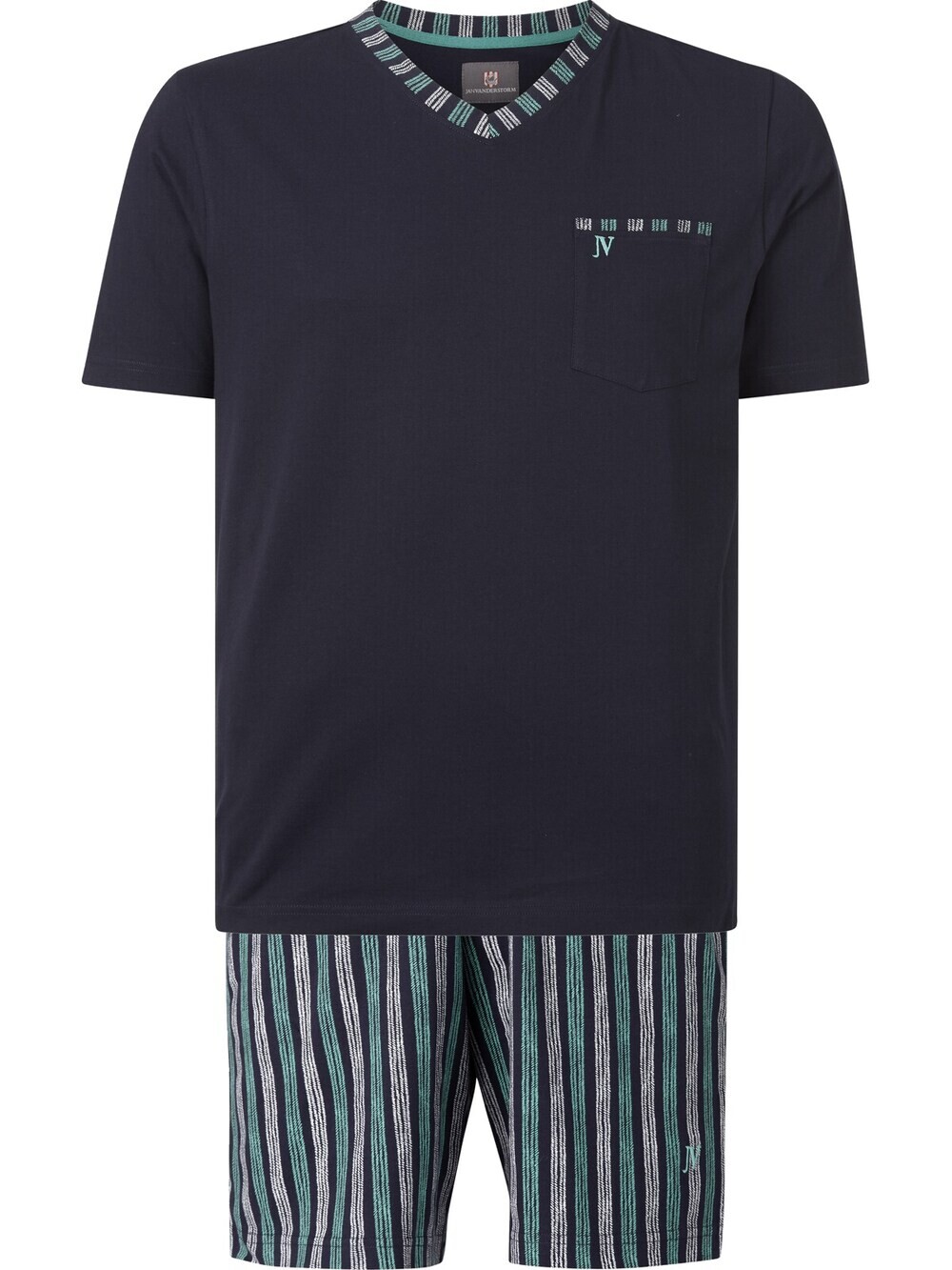 Короткая пижама Jan Vanderstorm Hager, темно-синий
Короткая пижама Jan Vanderstorm Hager, темно-синий