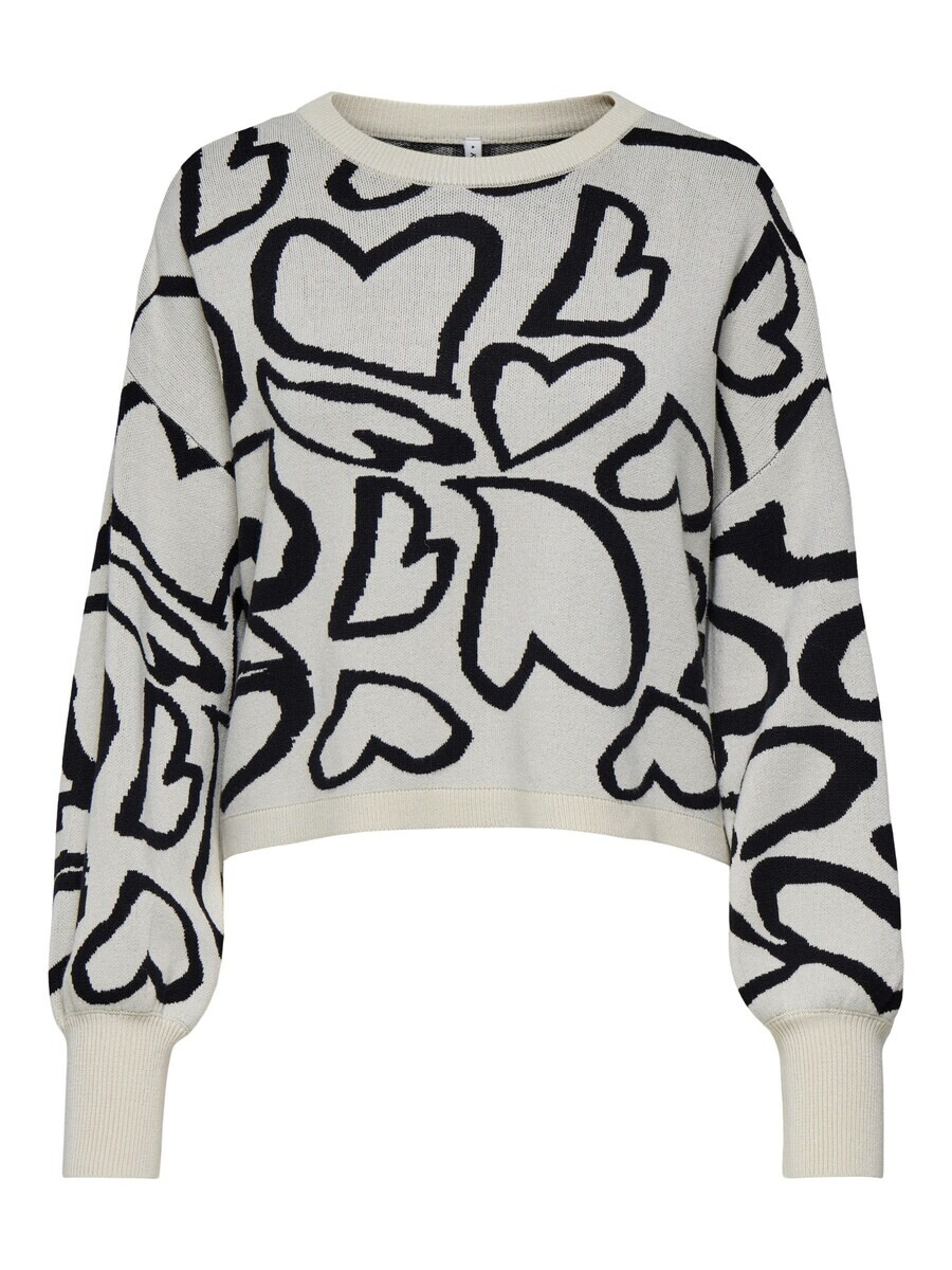 Тонкий вязаный свитер ONLY Sweater, белый
Тонкий вязаный свитер ONLY Sweater, белый