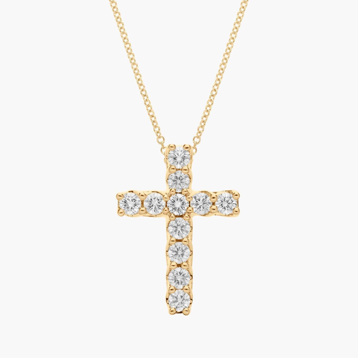 Подвеска-крест с бриллиантами Tessere из 14-каратного желтого золота (1 1/2 карата) Blue Nile
Подвеска-крест с бриллиантами Tessere из 14-каратного желтого золота (1 1/2 карата) Blue Nile