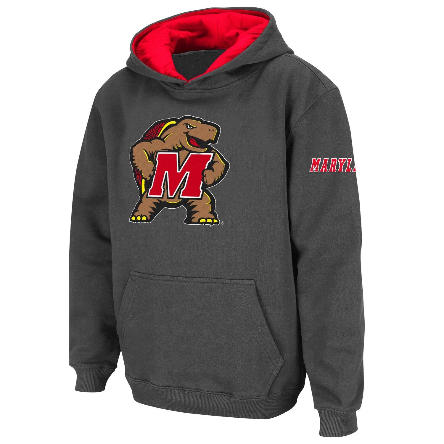 Темно-угольный пуловер с капюшоном и большим логотипом Youth Stadium Athletic Maryland Terrapins Unbranded
Темно-угольный пуловер с капюшоном и большим логотипом Youth Stadium Athletic Maryland Terrapins Unbranded