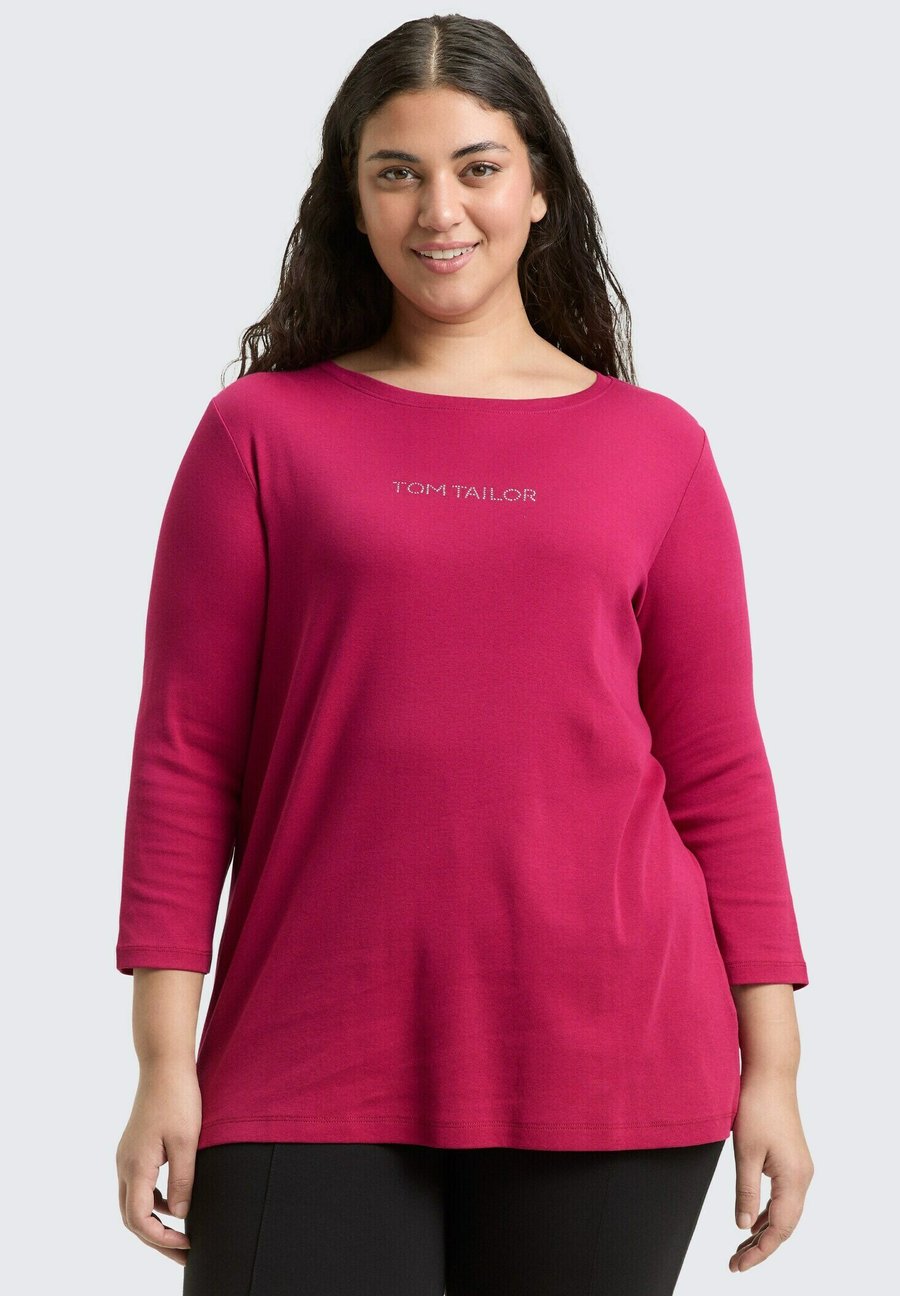 Топ TOM TAILOR MIT GLITZER-LOGO, Dark Pink/Mottled Berry
Топ TOM TAILOR MIT GLITZER-LOGO, Dark Pink/Mottled Berry
