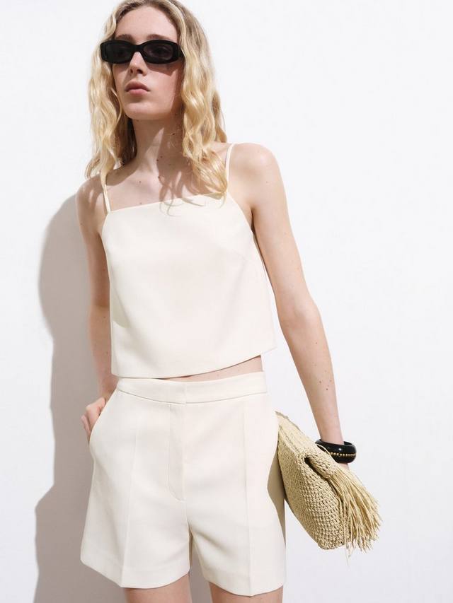 Лило кроп топ Mango, Light Beige
Лило кроп топ Mango, Light Beige