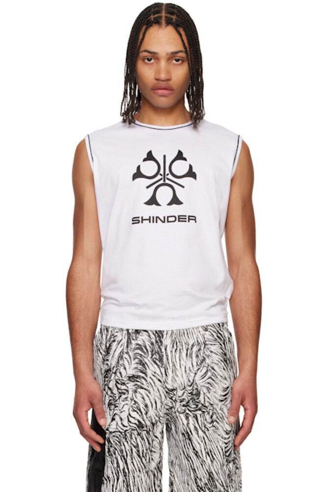 Белая майка Kin Olly Shinder
Белая майка Kin Olly Shinder