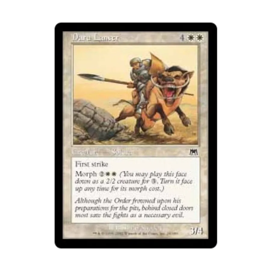 CCG Дару Лансер (К) (Рольга), MTG - Onslaught
CCG Дару Лансер (К) (Рольга), MTG - Onslaught