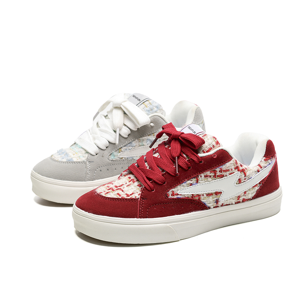 7 SEVFUN Низкие скейтерские кроссовки унисекс - непарные, цвет Mismatched
7 SEVFUN Низкие скейтерские кроссовки унисекс - непарные, цвет Mismatched