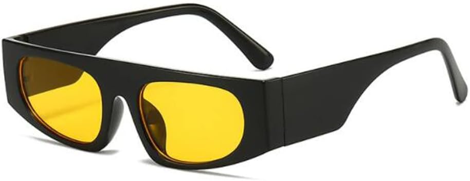 Солнцезащитные очки в форме «кошачий глаз» прямоугольной формы для мужчин и женщин, в стиле хип-хоп/панк, простые солнцезащитные очки с широкими дужками star shop, Black Frame Yellow Flakes
Солнцезащитные очки в форме «кошачий глаз» прямоугольной формы для мужчин и женщин, в стиле хип-хоп/панк, простые солнцезащитные очки с широкими дужками star shop, Black Frame Yellow Flakes