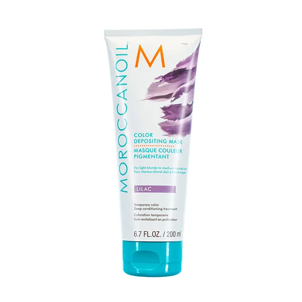 Цветная маска Color Depositing Mask Lilac Moroccanoil, 200 ml
Цветная маска Color Depositing Mask Lilac Moroccanoil, 200 ml