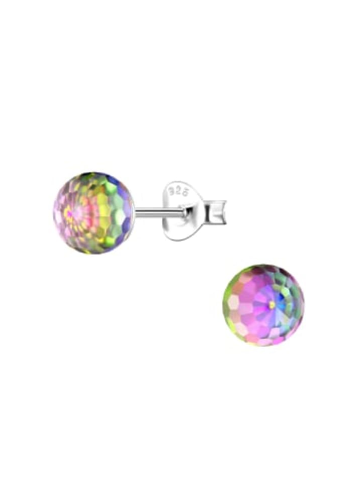 Alexander York Серьги-гвоздики в виде диско-шаров из разноцветного серебра 925 пробы, комплект из 2 штук
Alexander York Серьги-гвоздики в виде диско-шаров из разноцветного серебра 925 пробы, комплект из 2 штук