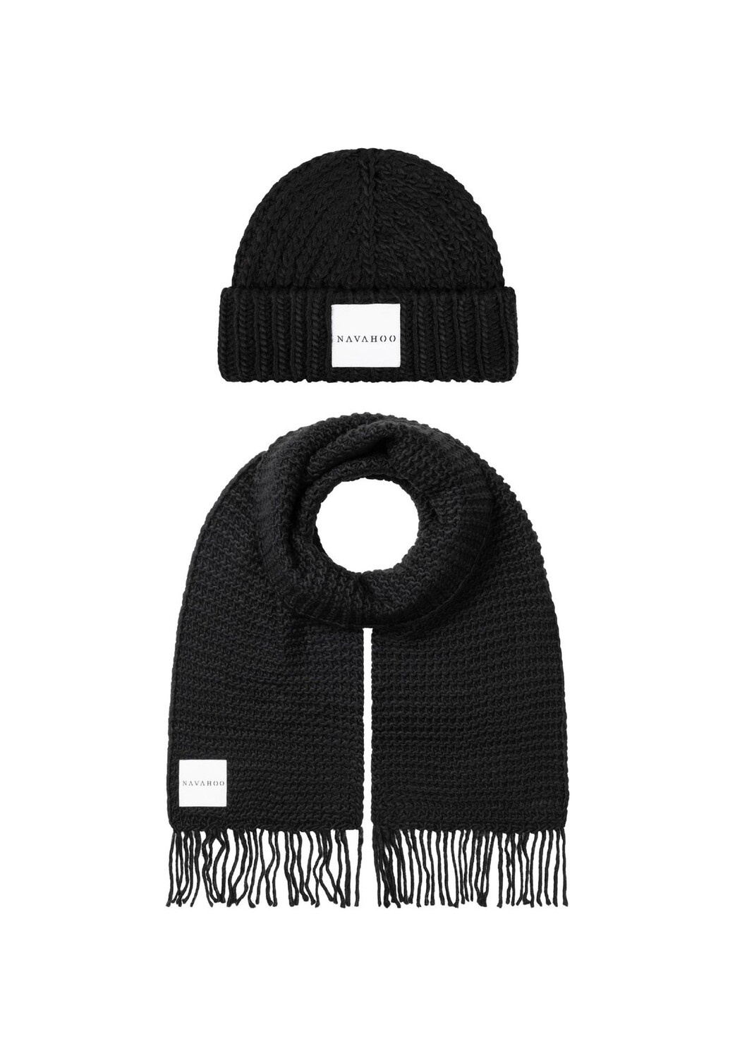 Вязаный шарф «Милая пара» 14 NAVAHOO, черный
Вязаный шарф «Милая пара» 14 NAVAHOO, черный