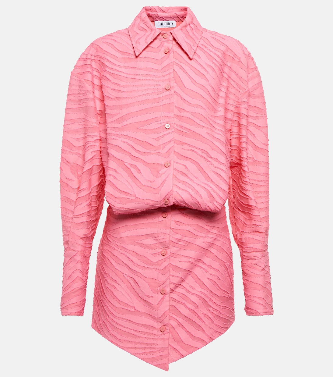 Мини-платье Silvye fil-купе с зебровым принтом The Attico, Geranium
Мини-платье Silvye fil-купе с зебровым принтом The Attico, Geranium