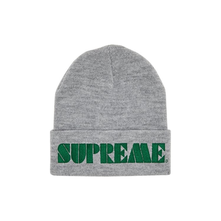 Шапка Supreme Stencil Beanie, цвет Heather Grey
Шапка Supreme Stencil Beanie, цвет Heather Grey