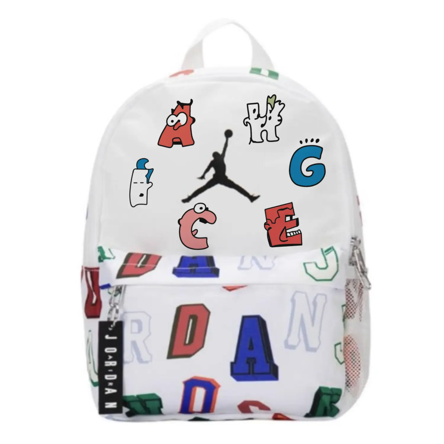 Jordan Полиэстеровый рюкзак обычный унисекс белый, White
Jordan Полиэстеровый рюкзак обычный унисекс белый, White
