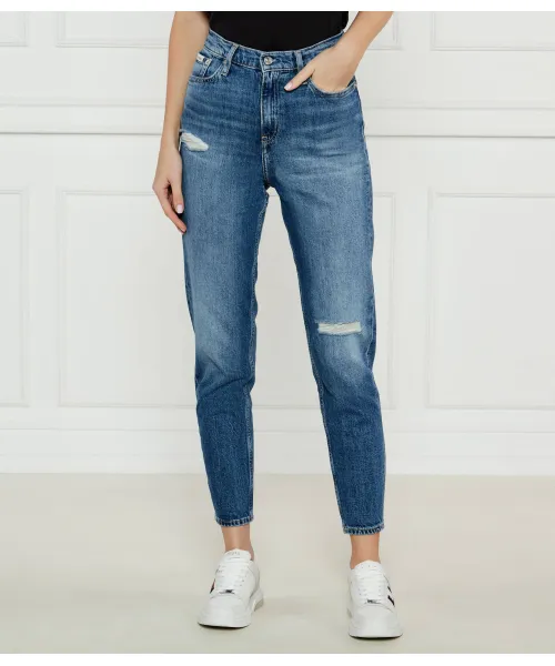 Джинсы Mom fit Calvin Klein Jeans, синий
Джинсы Mom fit Calvin Klein Jeans, синий