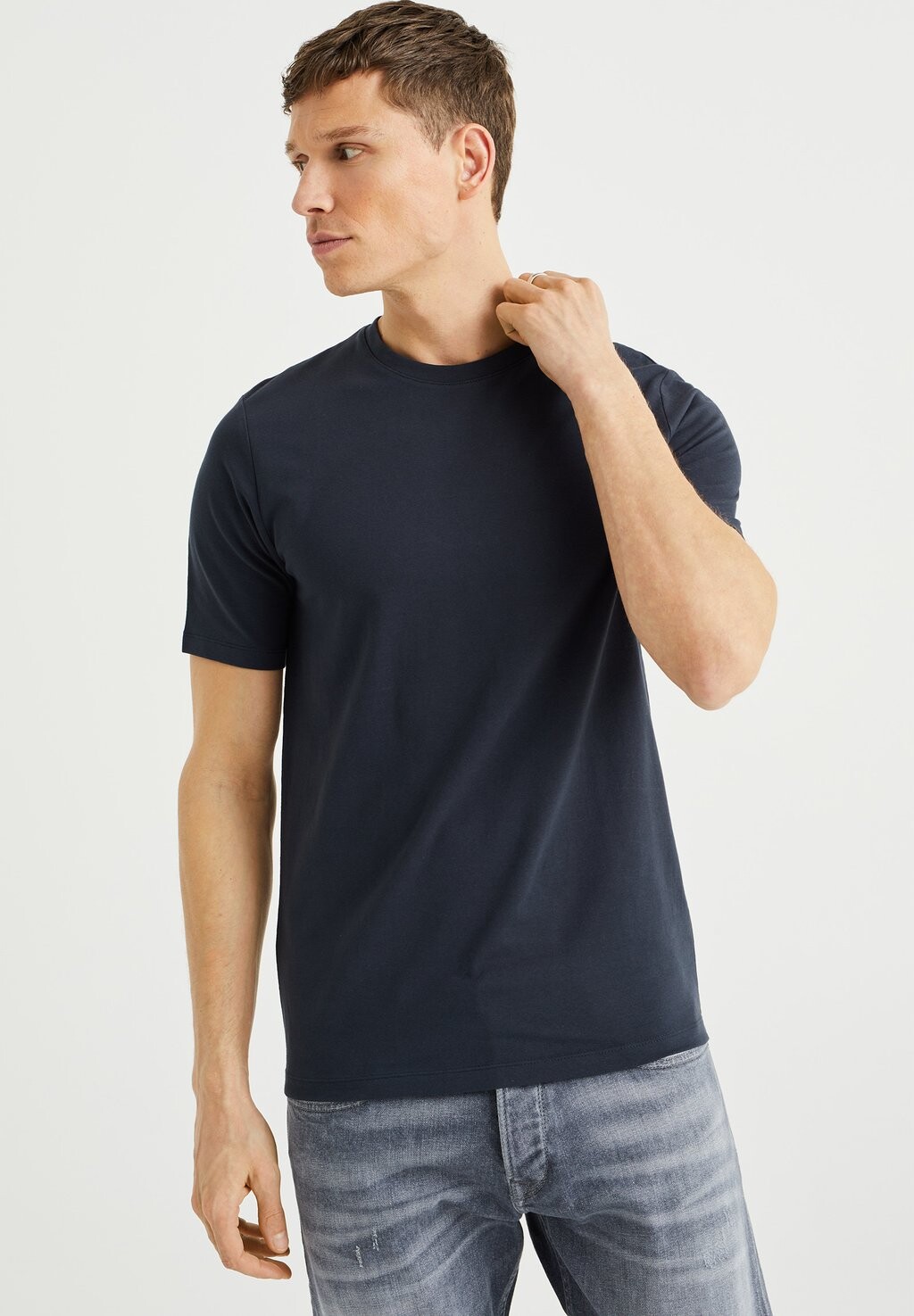 Футболка базовая Basic WE Fashion, цвет dark blue
Футболка базовая Basic WE Fashion, цвет dark blue