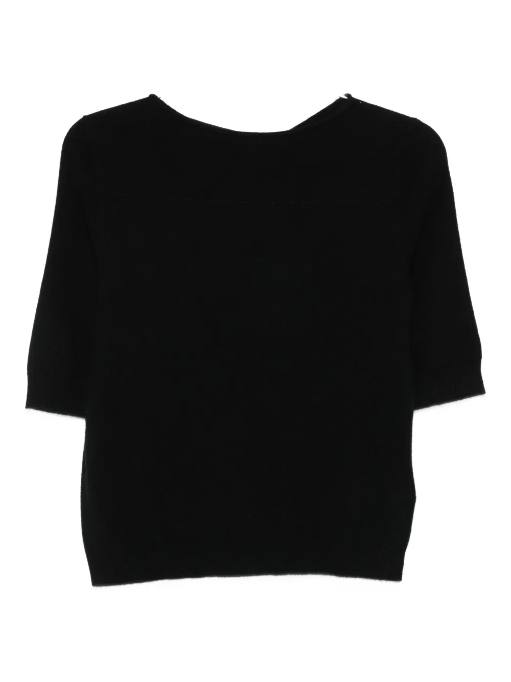 Кашемировая футболка с короткими рукавами Marella, черный
Кашемировая футболка с короткими рукавами Marella, черный