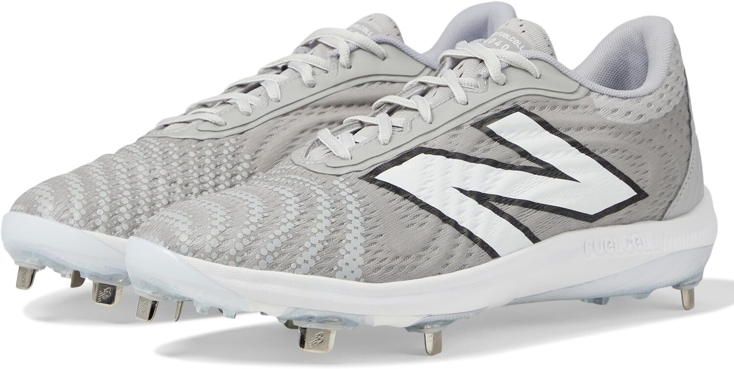 Бутсы FuelCell 4040 v7 Metal New Balance, цвет Raincloud/Optic White 
Бутсы FuelCell 4040 v7 Metal New Balance, цвет Raincloud/Optic White