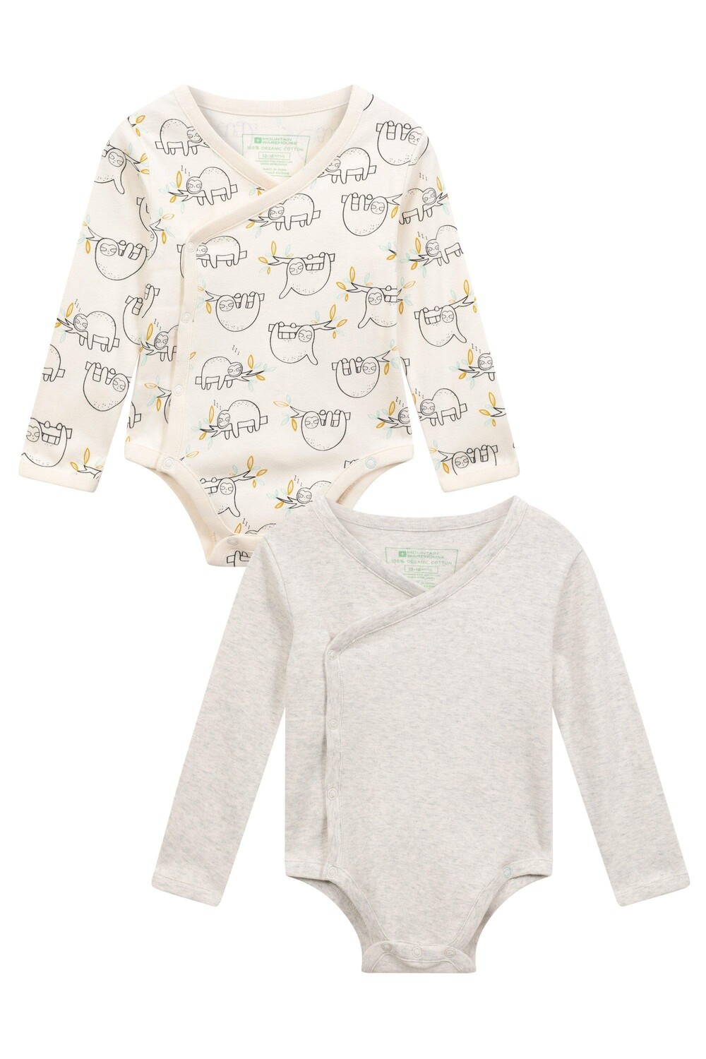 Набор из 2 легких боди-кимоно из мягкого хлопка с запахом спереди Mountain Warehouse, белый
Набор из 2 легких боди-кимоно из мягкого хлопка с запахом спереди Mountain Warehouse, белый