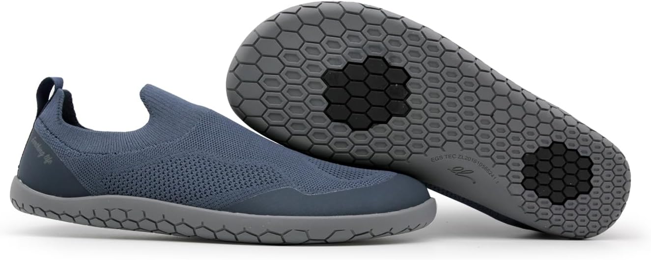 Заземляющие ботинки earthinglife без шнурков, с широким носком, проводящей гибкой подошвой, нулевым перепадом высоты. Соединение с землей, больше энергии, снижение стресса, улучшение движений, улучшение сна, облегчение боли, темно-синий
Заземляющие ботинки earthinglife без шнурков, с широким носком, проводящей гибкой подошвой, нулевым перепадом высоты. Соединение с землей, больше энергии, снижение стресса, улучшение движений, улучшение сна, облегчение боли, темно-синий