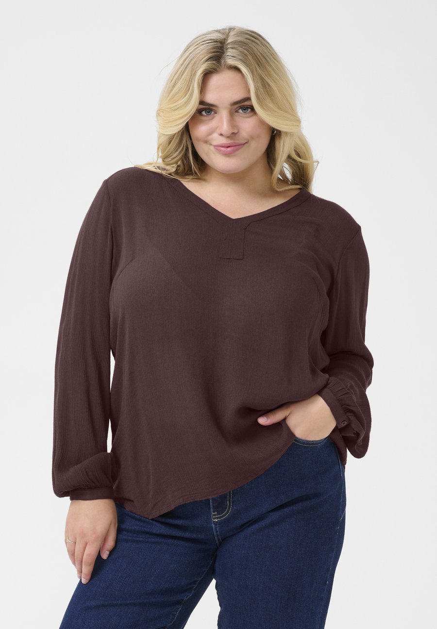 Блуза Kaffe Curve AMI, Fudge/Bordeaux
Блуза Kaffe Curve AMI, Fudge/Bordeaux