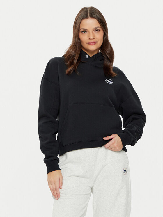 Толстовка оверсайз Converse, черный
Толстовка оверсайз Converse, черный