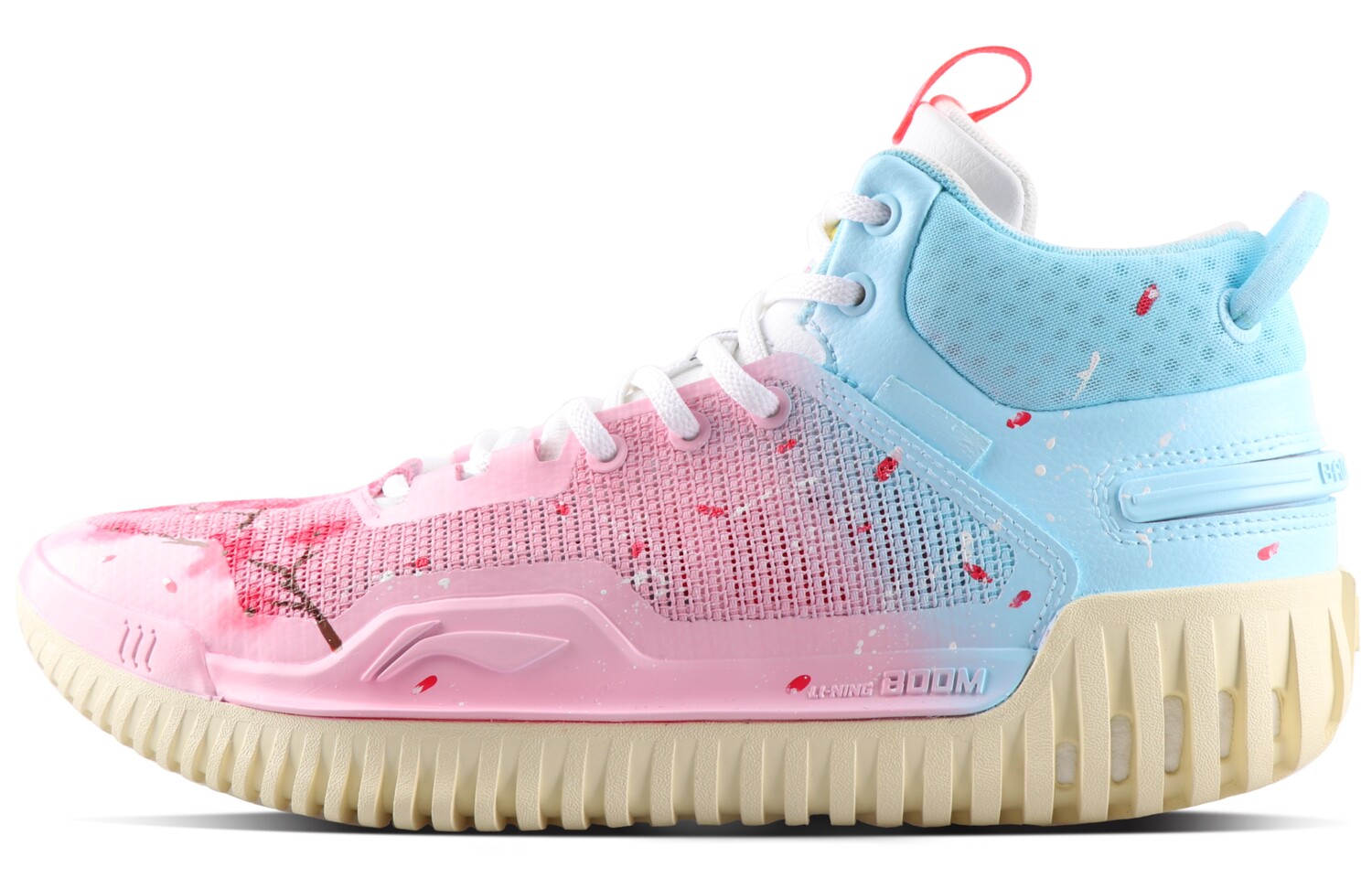 Баскетбольные кроссовки Badfive 3 Ultra мужские, среднего размера, розовые, синие Lining
Баскетбольные кроссовки Badfive 3 Ultra мужские, среднего размера, розовые, синие Lining