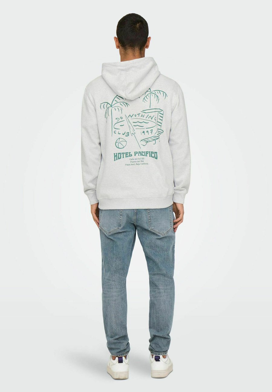 Худи Only & Sons ONSDAVID, Light Grey Melange/Grey
Худи Only & Sons ONSDAVID, Light Grey Melange/Grey