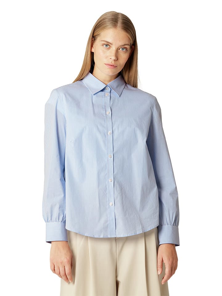 Рубашка Ilse Jacobsen, светло-голубой/белый
Рубашка Ilse Jacobsen, светло-голубой/белый