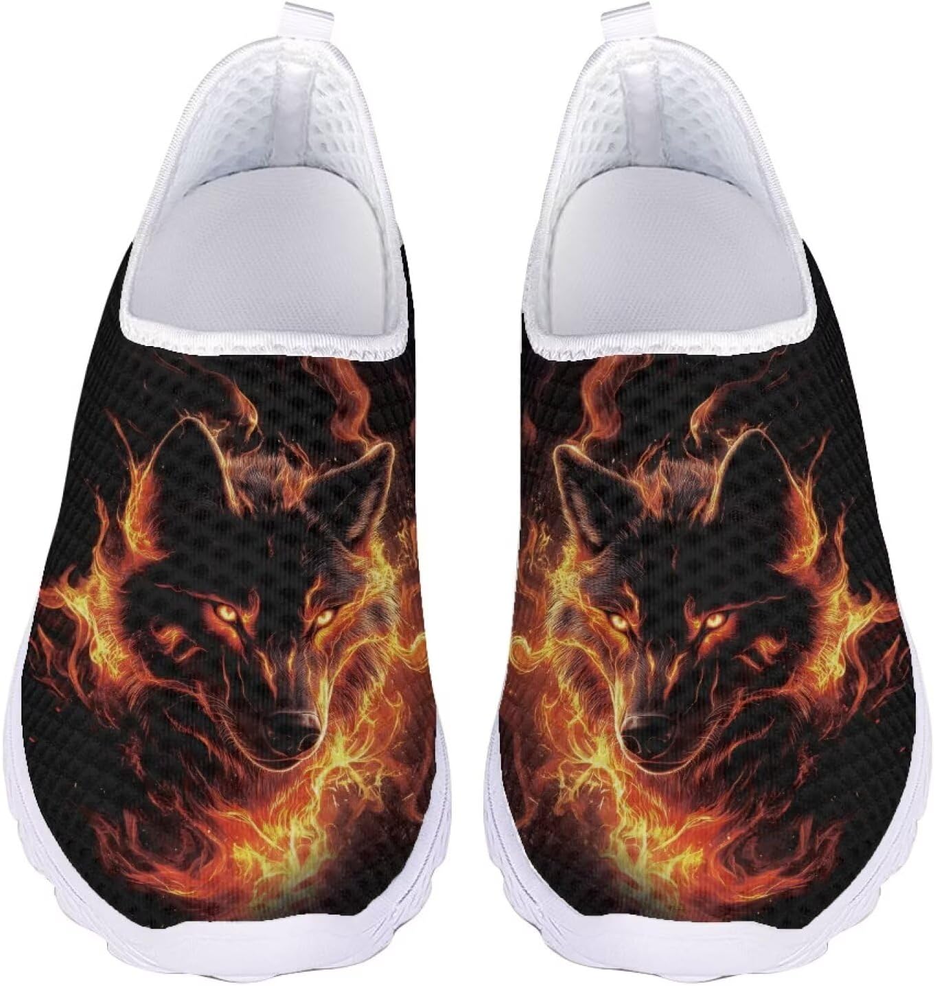 Мужские модные кроссовки с принтом волка, дышащие, без шнурков, для бега, легкие, с противоскользящей подошвой, для тренировок в спортзале, размер 5-11.5, белая подошва Ocxbuir
Мужские модные кроссовки с принтом волка, дышащие, без шнурков, для бега, легкие, с противоскользящей подошвой, для тренировок в спортзале, размер 5-11.5, белая подошва Ocxbuir