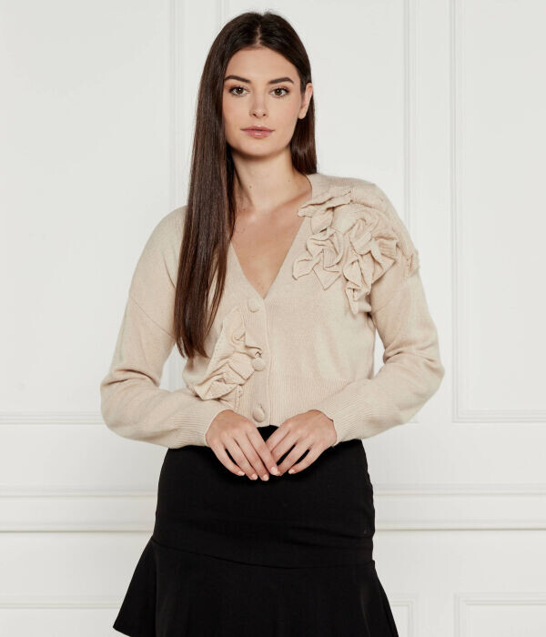 Кардиган женский Twin-Set короткий с декором, бежевый
Кардиган женский Twin-Set короткий с декором, бежевый