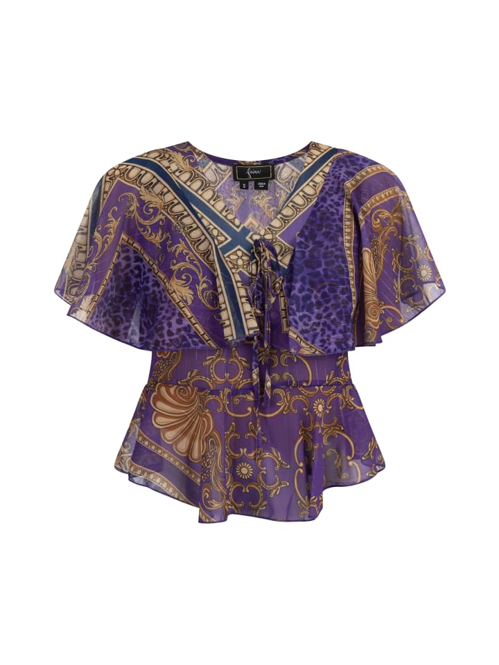 Женская блузка сиреневого цвета faina
Женская блузка сиреневого цвета faina