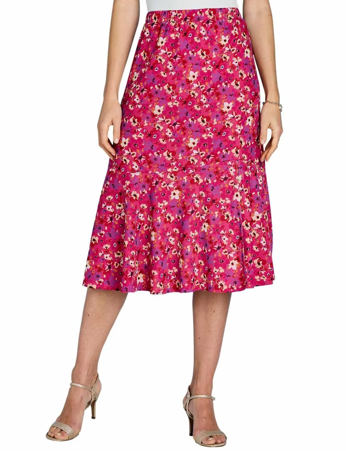 Юбка на сетчатой подкладке с принтом, эластичной талией и многоуровневым краем Amber, розовый
Юбка на сетчатой подкладке с принтом, эластичной талией и многоуровневым краем Amber, розовый