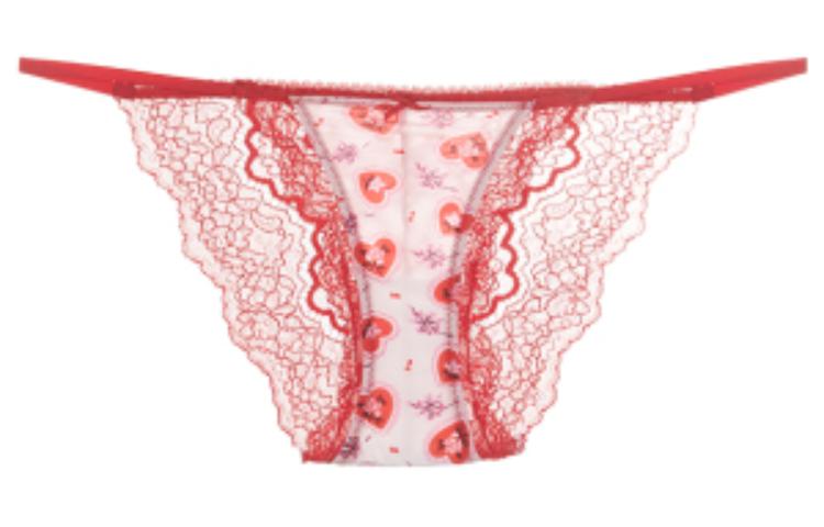 Victoria's Secret Женские трусики с принтом в виде сердечек в цвете арбузный красный
Victoria's Secret Женские трусики с принтом в виде сердечек в цвете арбузный красный