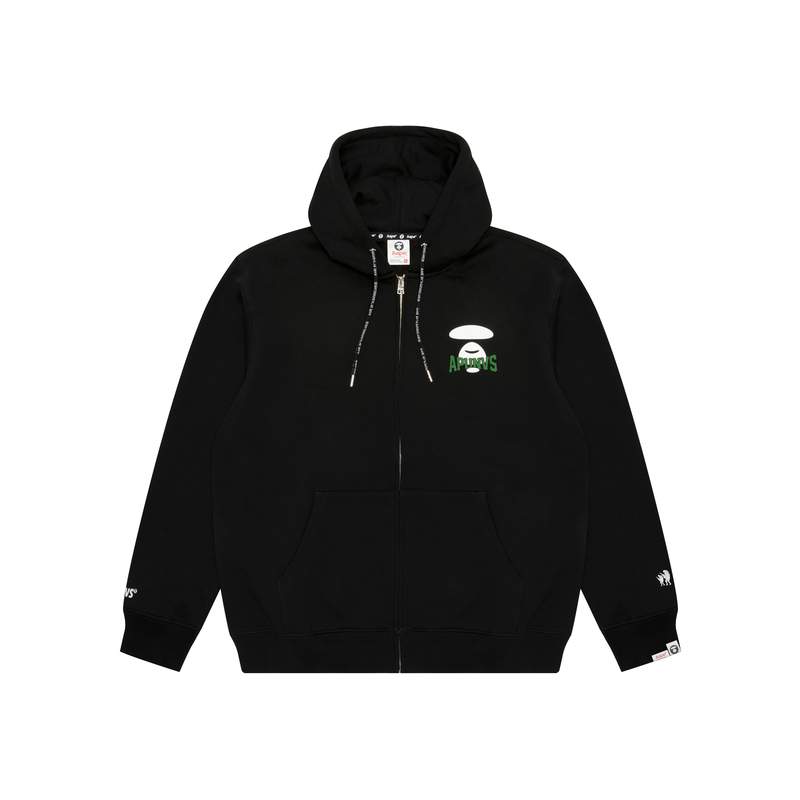 Толстовка с молнией и принтом логотипа A Bathing APE Aape, черный
Толстовка с молнией и принтом логотипа A Bathing APE Aape, черный