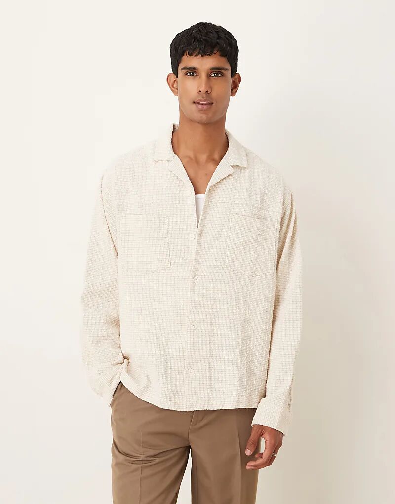 Рубашка свободного кроя ASOS DESIGN Revere в мелкую клетку
Рубашка свободного кроя ASOS DESIGN Revere в мелкую клетку