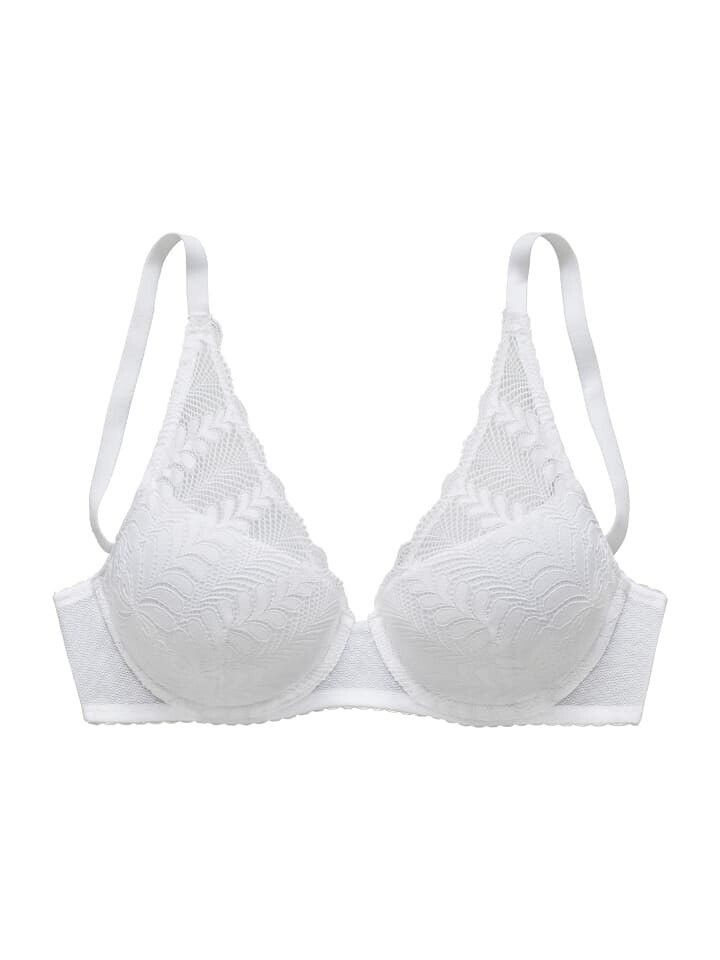 Бюстгальтер на косточках LASCANA, белый
Бюстгальтер на косточках LASCANA, белый