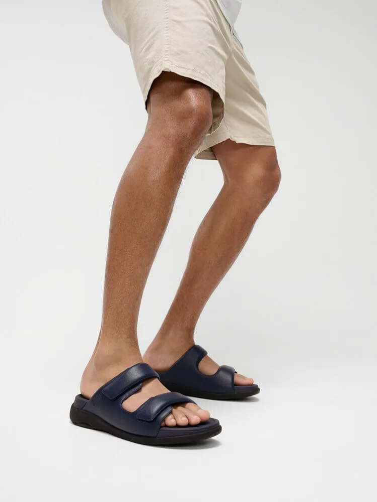 Мужские регулируемые шлепанцы FitFlop F-Mode Go с двумя перекладинами, темно-синий
Мужские регулируемые шлепанцы FitFlop F-Mode Go с двумя перекладинами, темно-синий