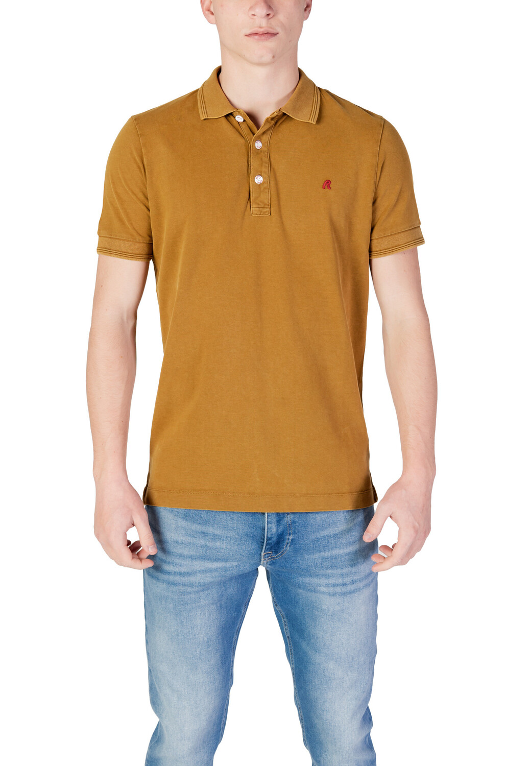 Поло Replay с логотипом, желтый
Поло Replay с логотипом, желтый