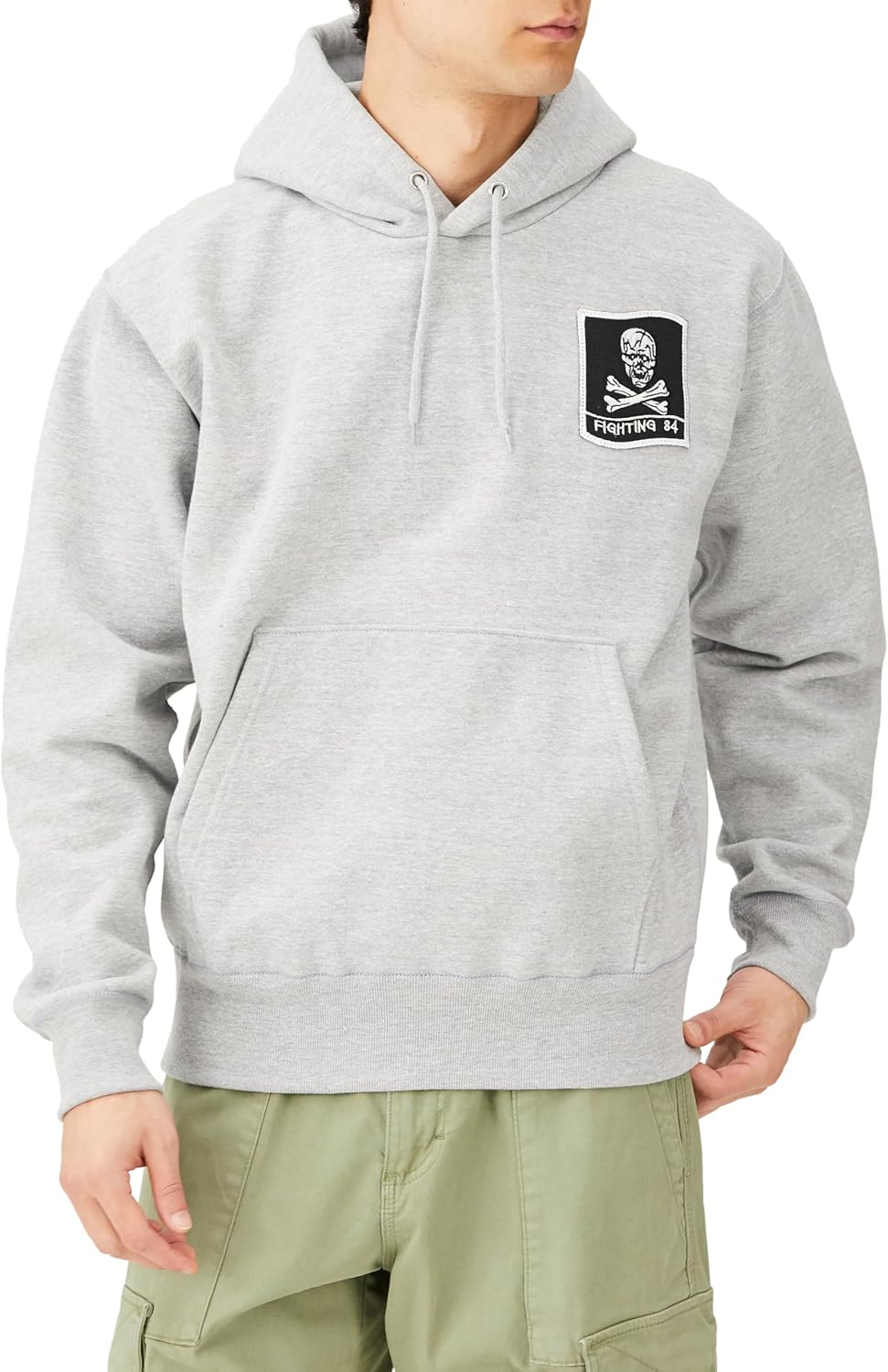 Толстовка с капюшоном в стиле F, нашивка с гербом армии США, на флисовой подкладке, без капюшона, светло-серый меланж F-Style
Толстовка с капюшоном в стиле F, нашивка с гербом армии США, на флисовой подкладке, без капюшона, светло-серый меланж F-Style
