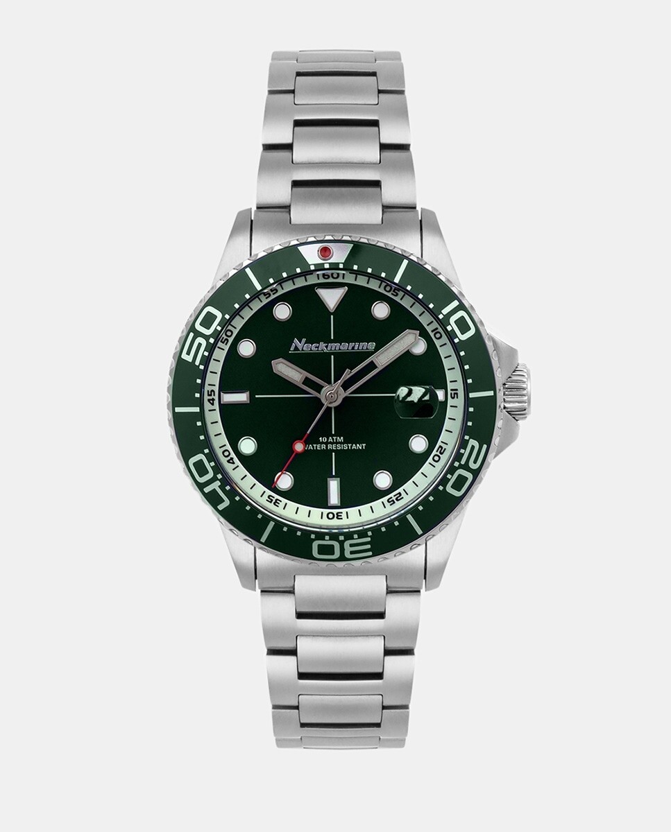 Стальные мужские часы Cockpit Luminisce Neckmarine, серебро
Стальные мужские часы Cockpit Luminisce Neckmarine, серебро