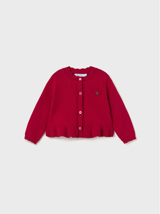 Кардиган стандартного кроя Mayoral, красный
Кардиган стандартного кроя Mayoral, красный